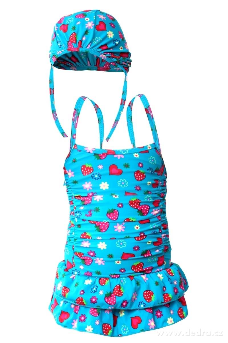 Sada BABE dívčí plavky a čepice – náhled 2 | Grand Móda