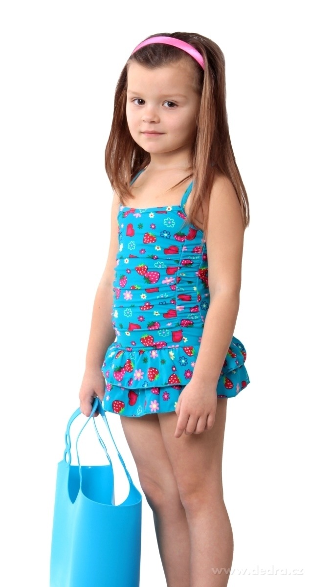 Sada BABE dívčí plavky a čepice – náhled 3 | Grand Móda