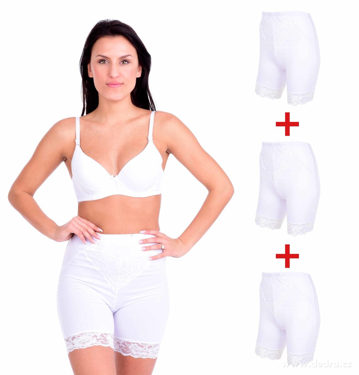 3+1 ZDARMA BRIDGET LONG, kalhotky s nohavičkami | Kalhotky | Grand Móda