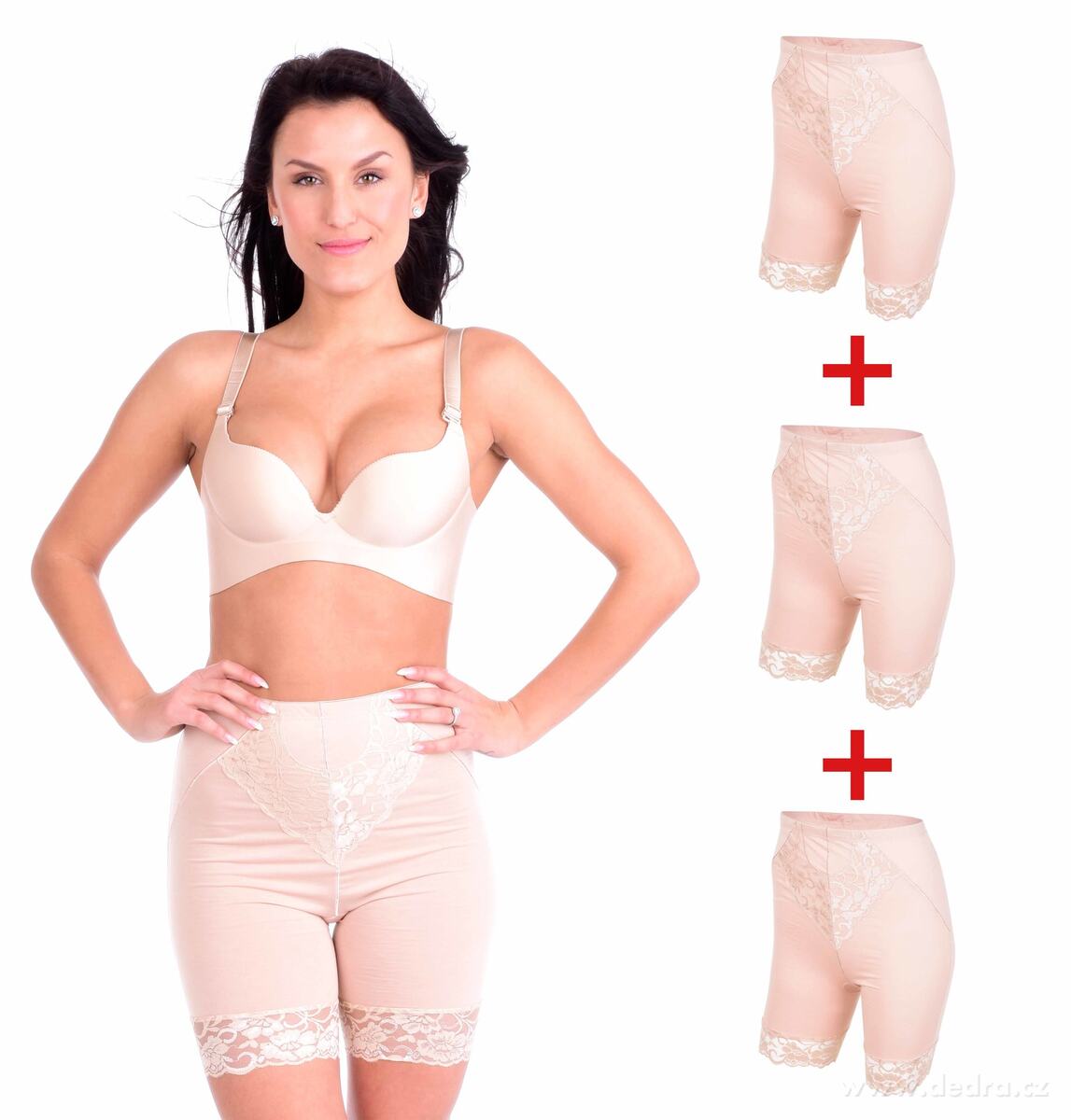 3+1 ZDARMA BRIDGET LONG, kalhotky s nohavičkami | Kalhotky | Grand Móda