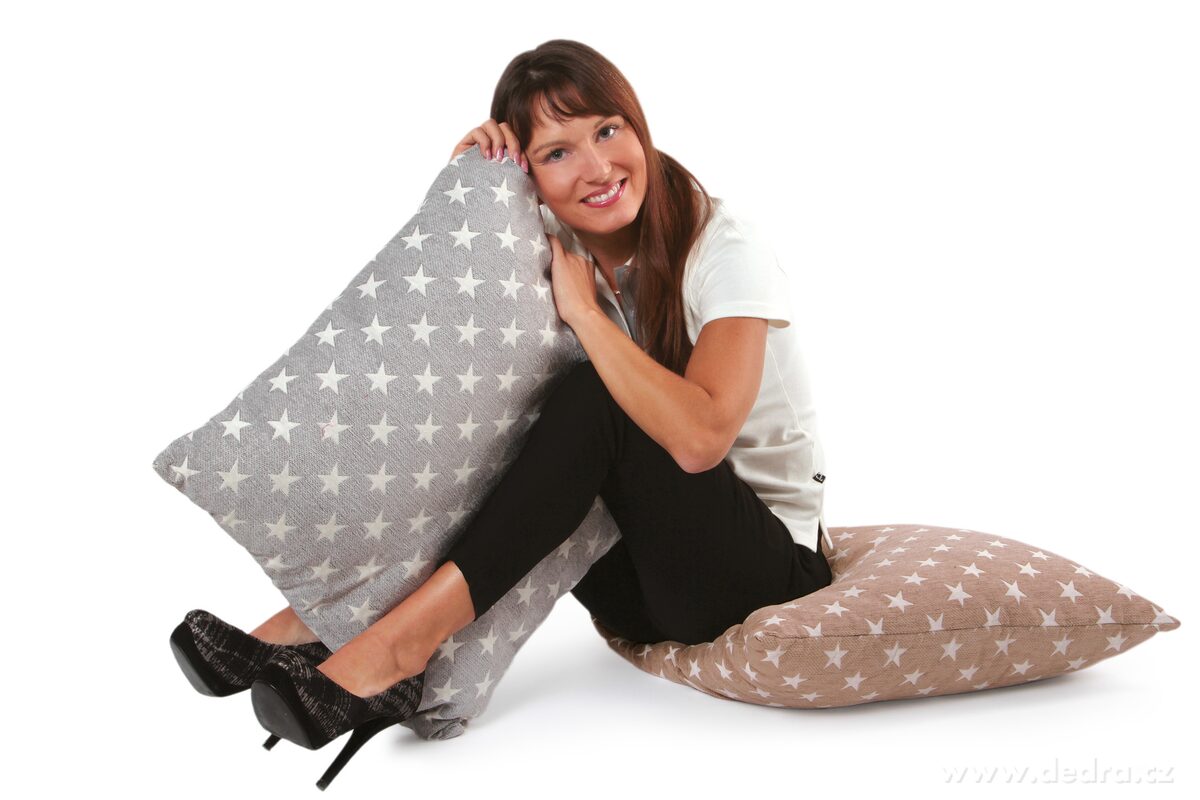 60x60 cm mega velký polštář včetně výplně – náhled 4 | Grand Móda