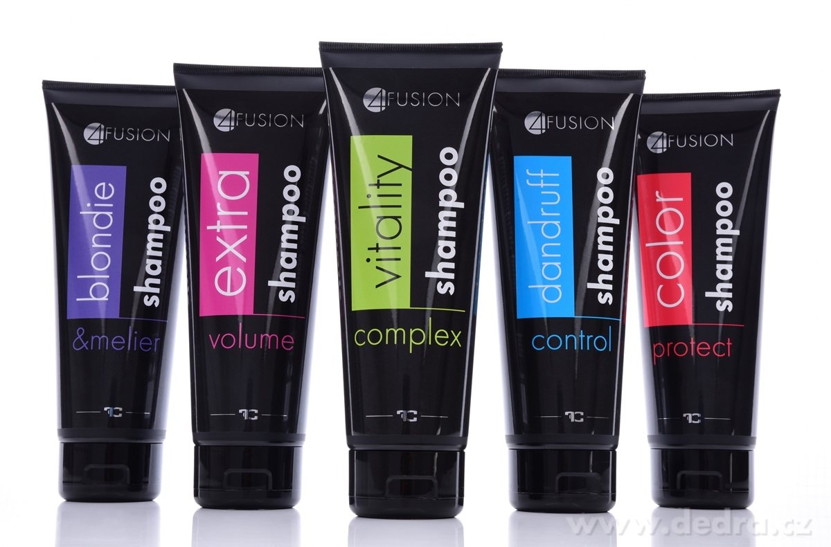 4 FUSION šampon pro blond a melírované vlasy – náhled 2 | Grand Móda