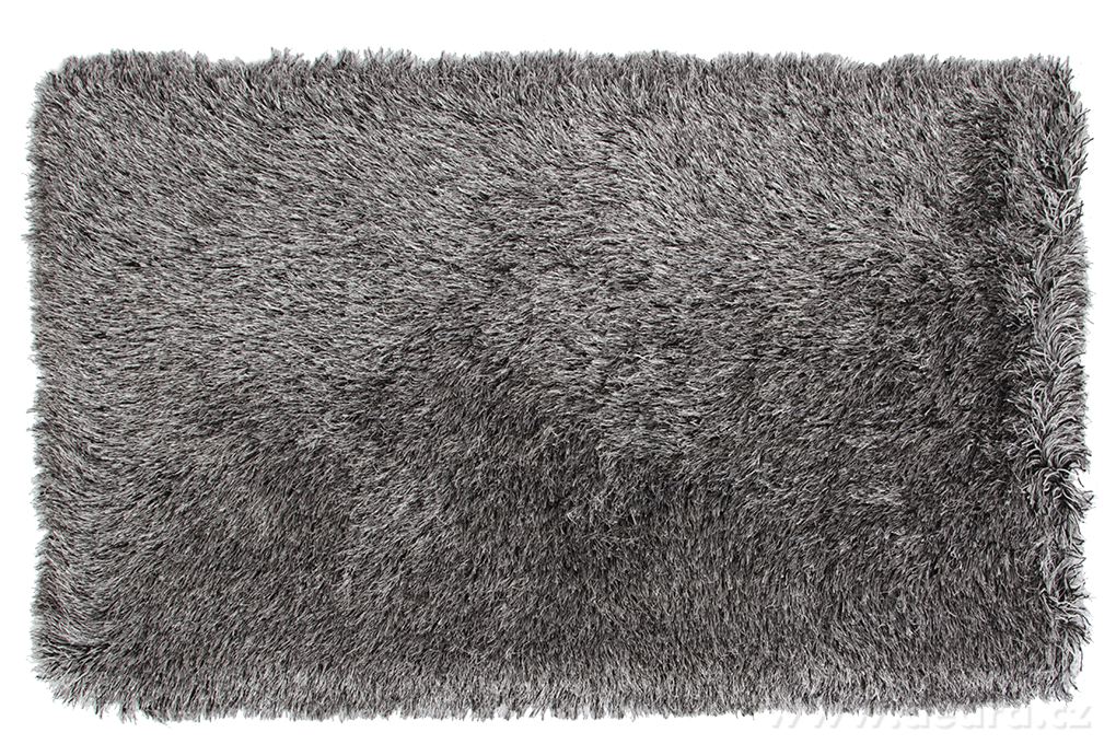 9CM LONGHAIR KOBEREC, stříbrno černý, 80x150 cm | Kusové koberce | Grand Móda