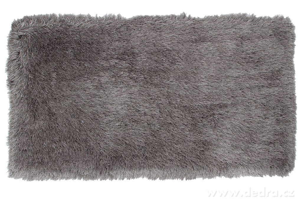 9CM LONGHAIR KOBEREC, stříbrný, 140x200 cm | Kusové koberce | Grand Móda