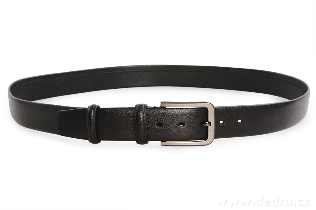 Kožený opasek, s kovovou sponou – náhled 3 | Grand Móda
