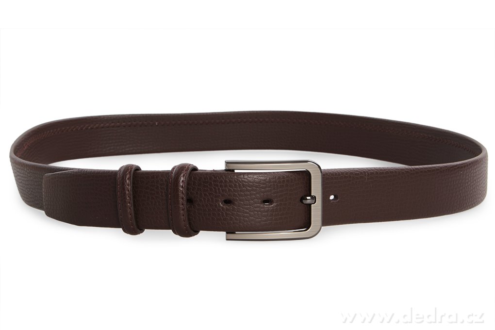Kožený opasek, s kovovou sponou – náhled 4 | Grand Móda