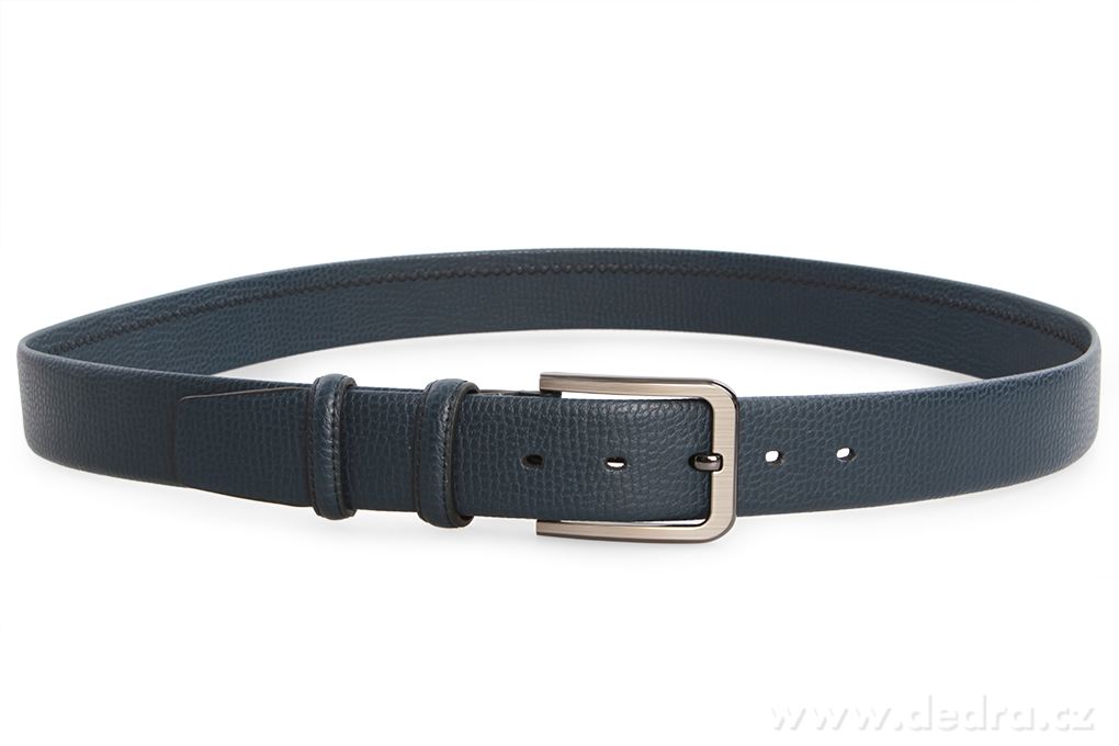 Kožený opasek, s kovovou sponou – náhled 4 | Grand Móda