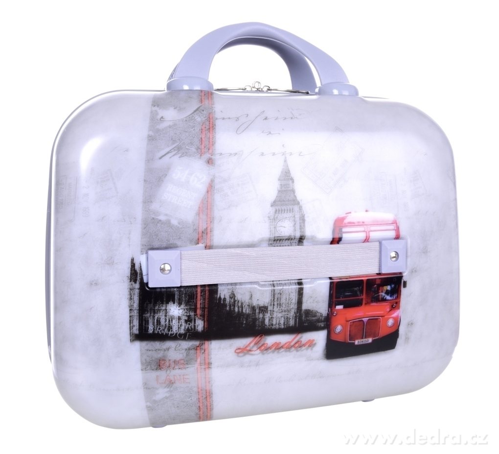 Kufr příruční větší, LONDON BUS – náhled 2 | Grand Móda
