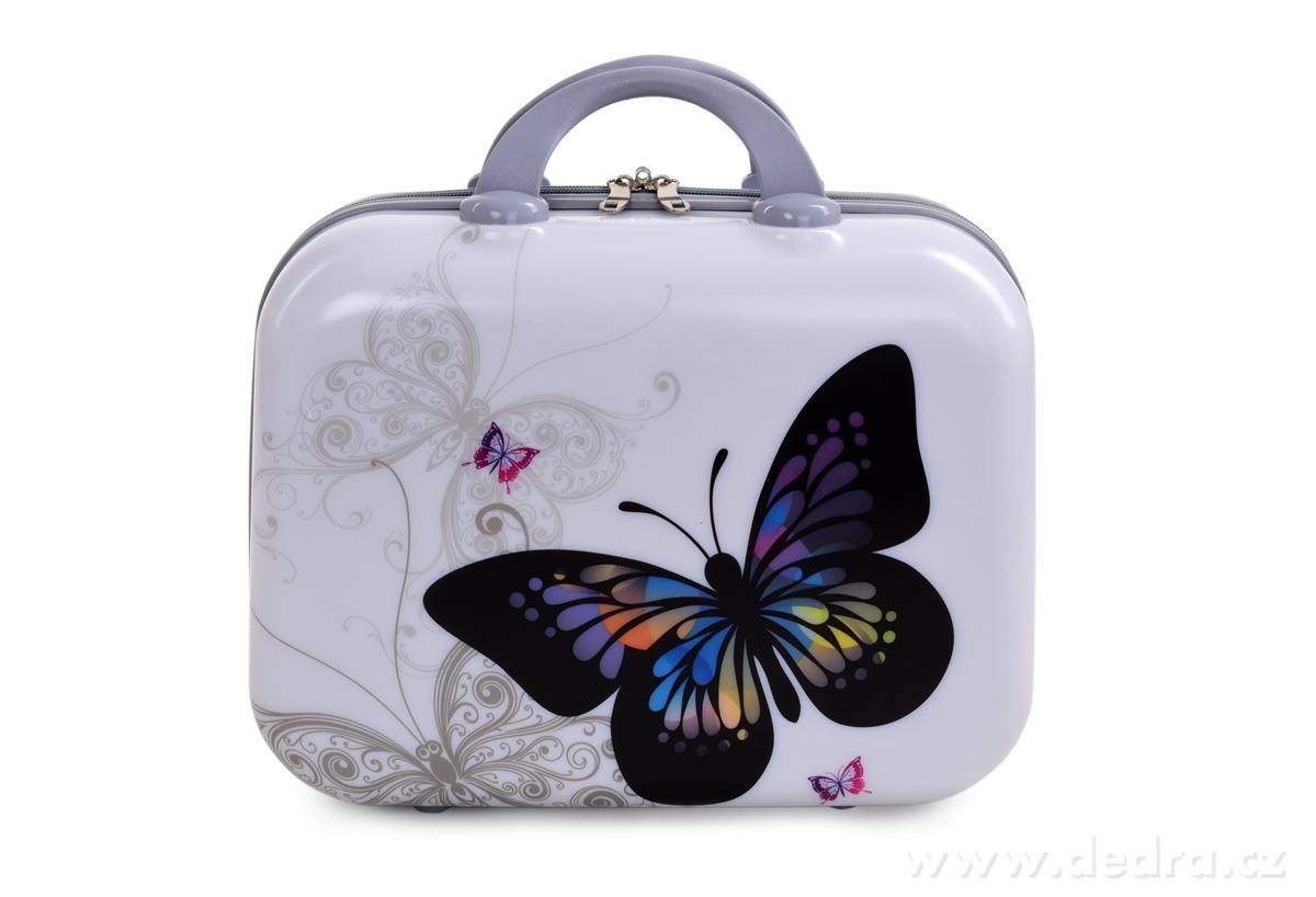 Kufr příruční menší, BIG BUTTERFLY | Malé a kabinové kufry | Grand Móda