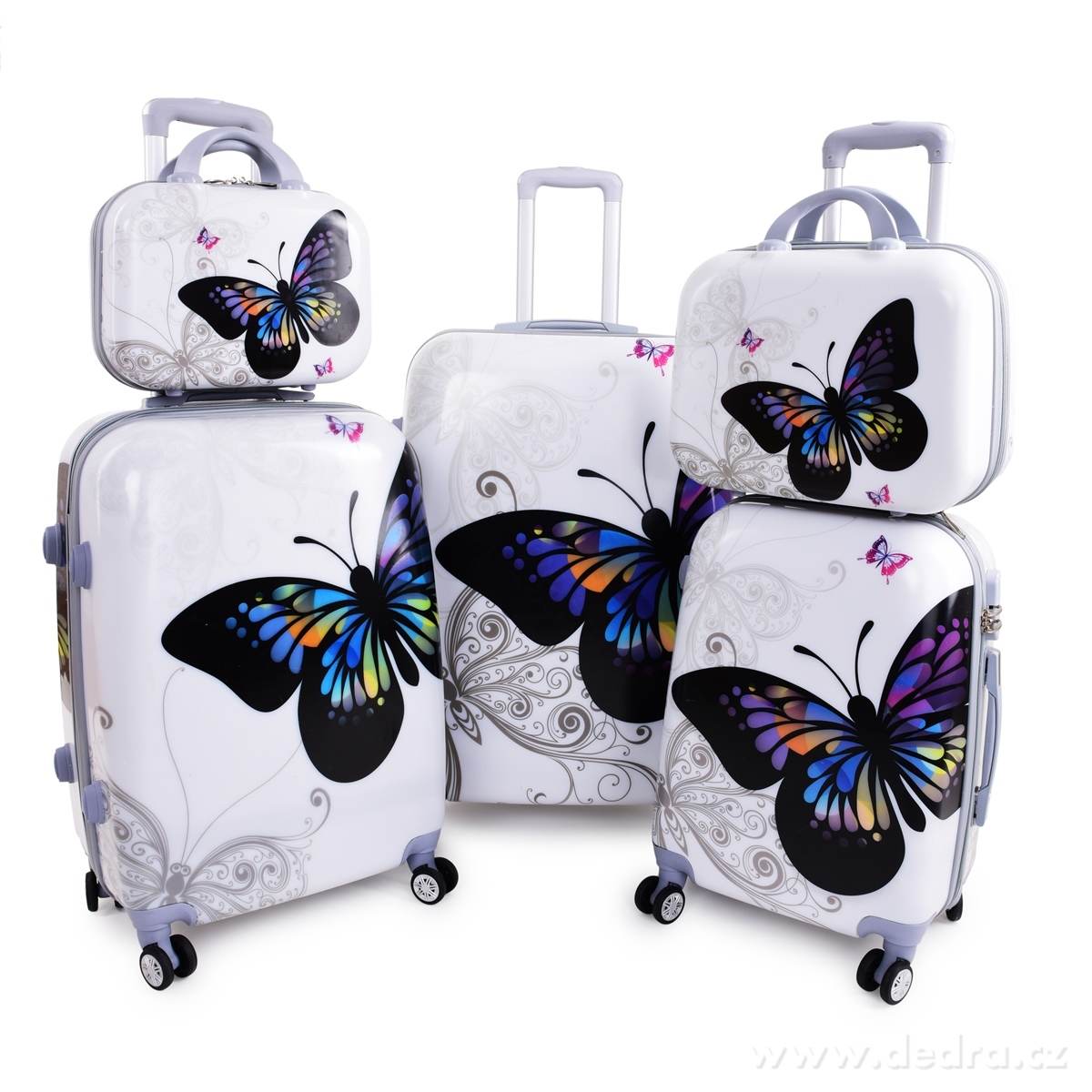 Kufr příruční menší, BIG BUTTERFLY – náhled 3 | Grand Móda