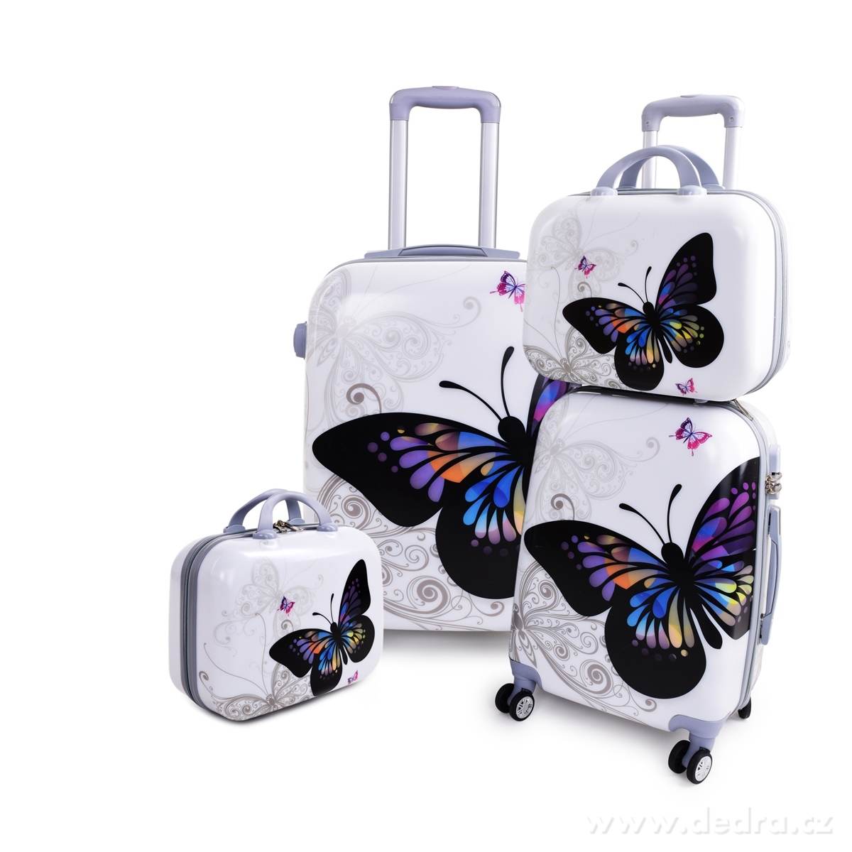 Kufr příruční menší, BIG BUTTERFLY – náhled 4 | Grand Móda