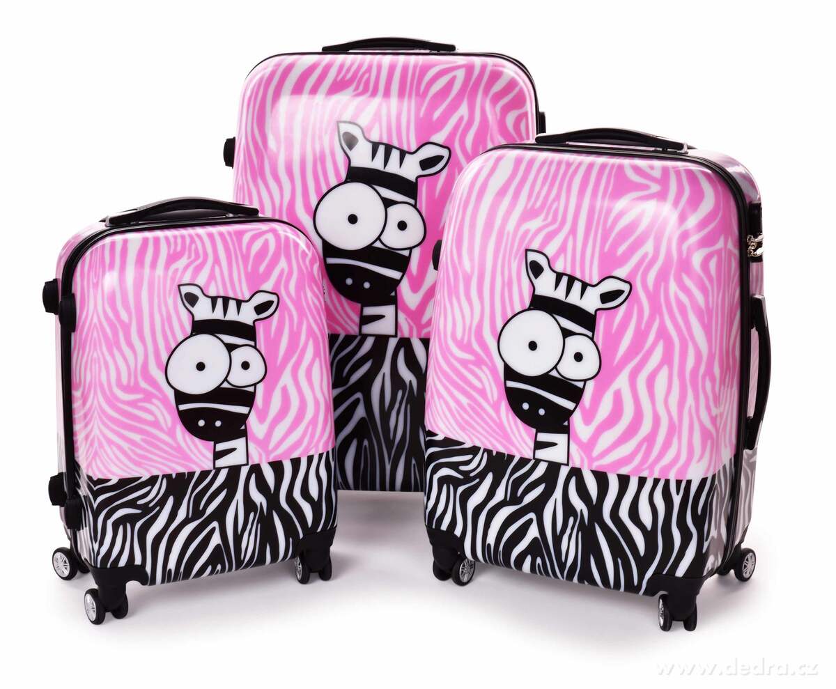 Kufr menší, ZEBRA – náhled 3 | Grand Móda