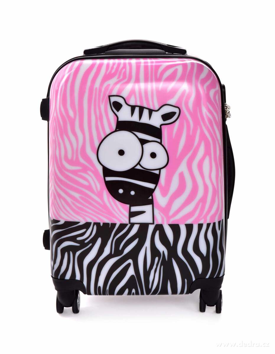 Kufr menší, ZEBRA – náhled 4 | Grand Móda