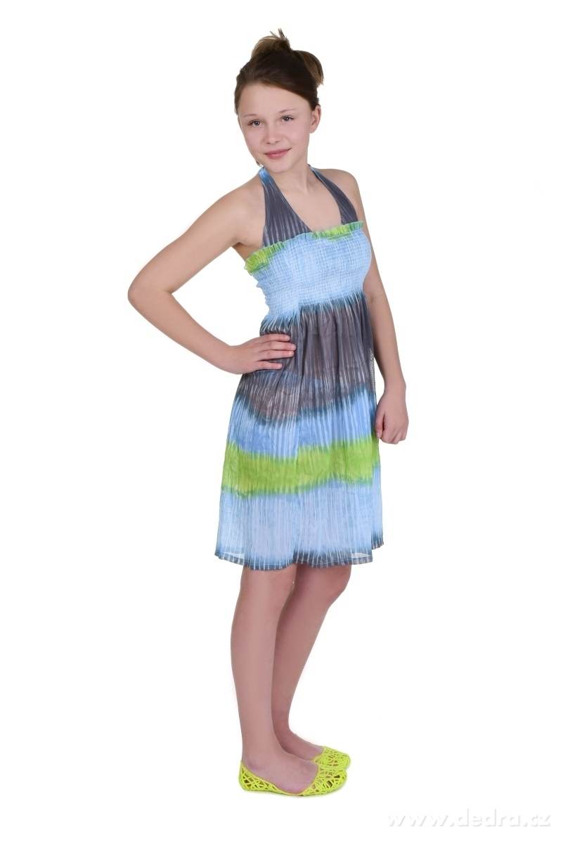 KATTY 3 dílný komplet, plavky a vzdušné letní šaty – náhled 2 | Grand Móda