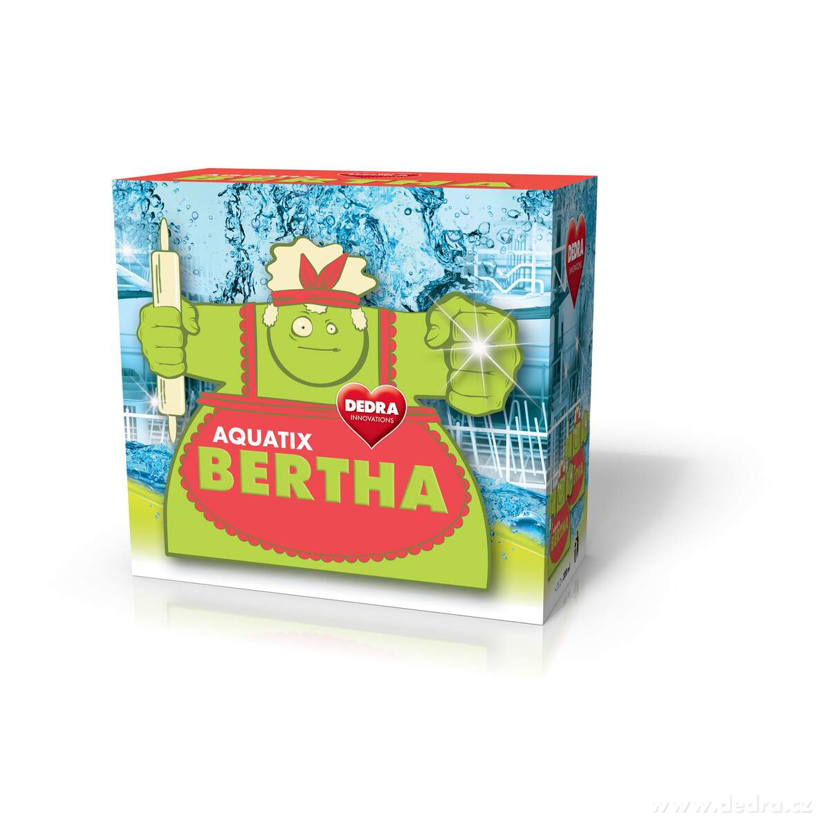 Intenzivní čistič myčky 300 ml + 300 ml BERTHA AQUATIX® – náhled 2 | Grand Móda