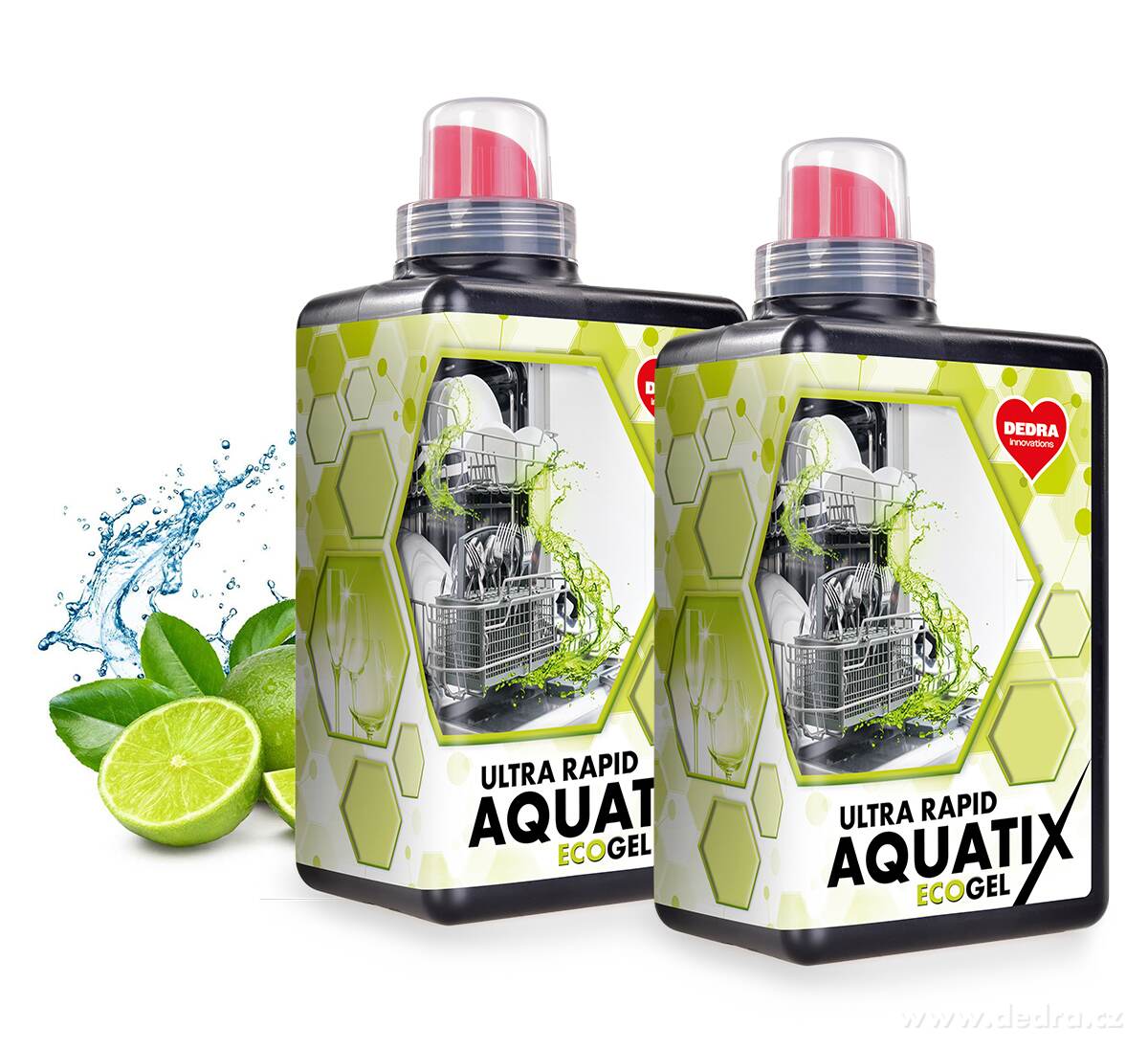 2├Ś AQUATIX | gel do my─Źky | 120 myt├ş | ULTRA RAPID - hlavn├ş obr├ízek | Myt├ş v my─Źce | Grand M├│da