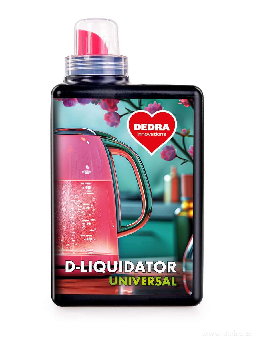 2├Ś D-LIQUIDATOR universal | Odstra┼łova─Ź vodn├şho kamene do spot┼Öebi─Ź┼» | ECO koncentr├ít | 2 ├Ś 500 ml - obr├ízek 4 | Konvice a k├ívovary | Grand M├│da