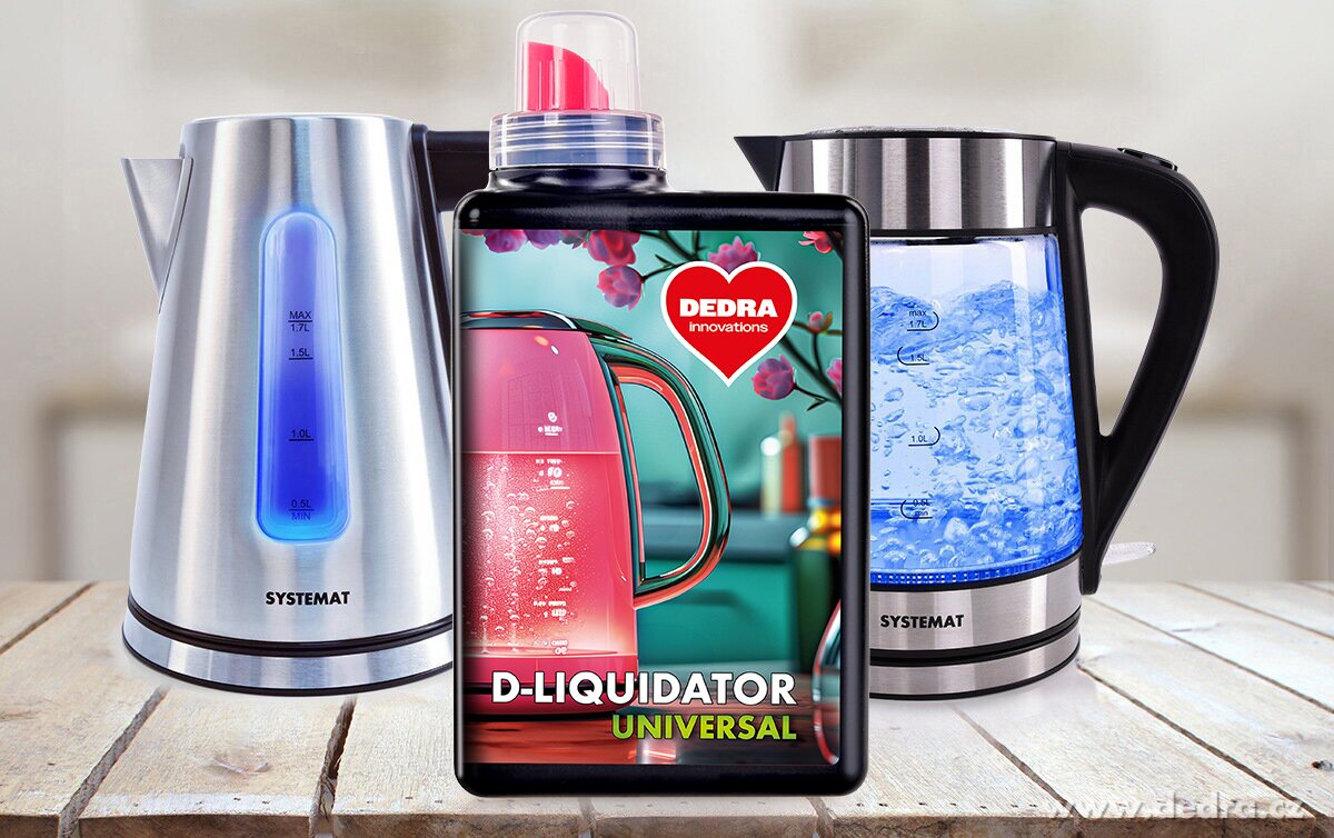 2├Ś D-LIQUIDATOR universal | Odstra┼łova─Ź vodn├şho kamene do spot┼Öebi─Ź┼» | ECO koncentr├ít | 2 ├Ś 500 ml - obr├ízek 5 | Konvice a k├ívovary | Grand M├│da
