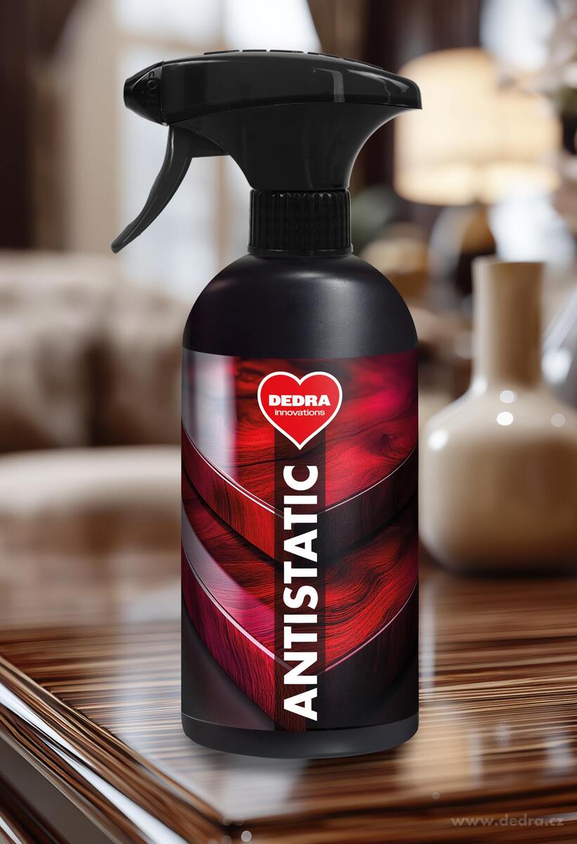 ANTISTATIC | Ekologick├Ż ─Źisti─Ź na n├íbytek s antistatick├Żm ├║─Źinkem 2v1 | 500 ml - obr├ízek 2 | P├ę─Źe o n├íbytek | Grand M├│da