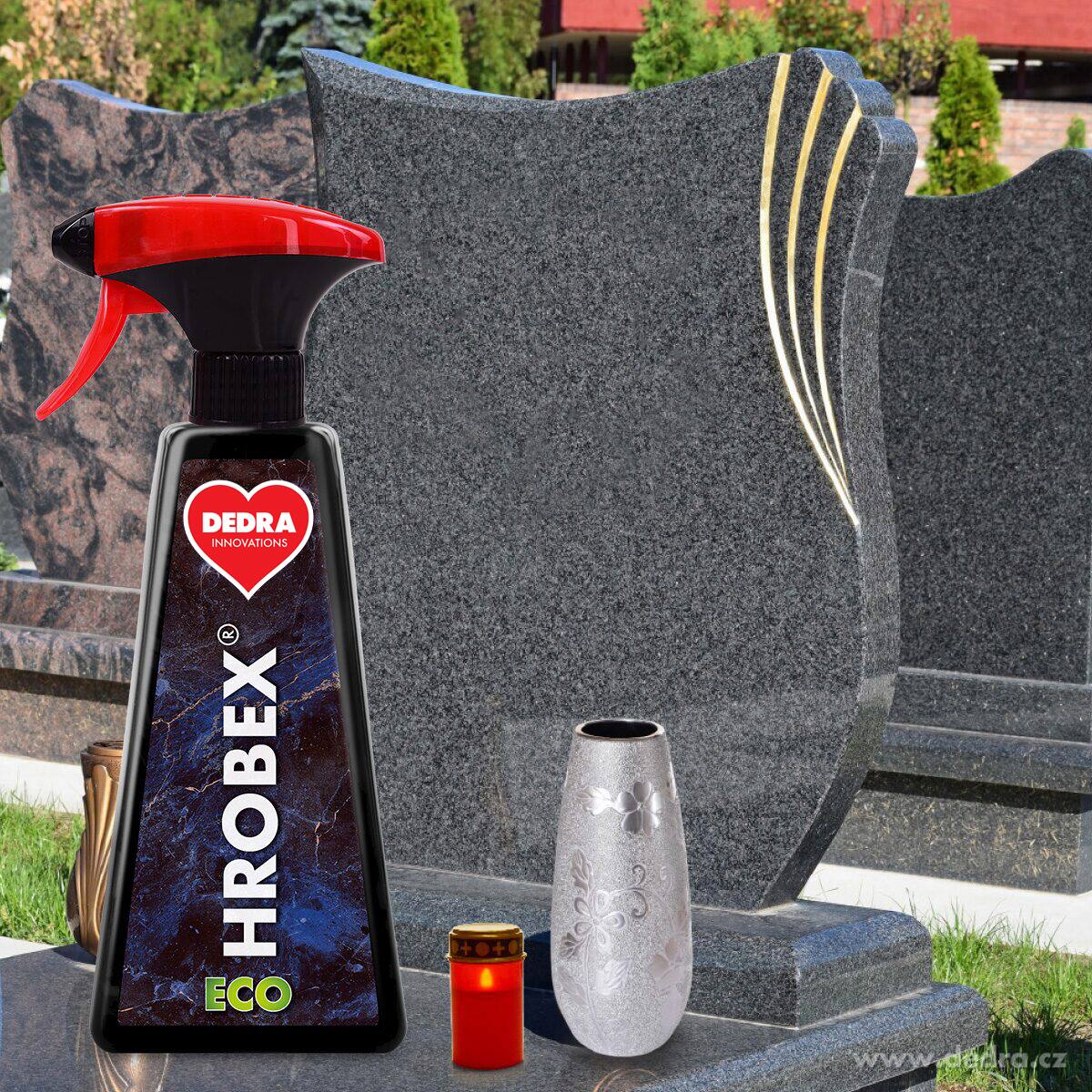 HROBEX, Čistič náhrobků a pietních míst (mramor, žula), 500 ml – náhled 2 | Grand Móda