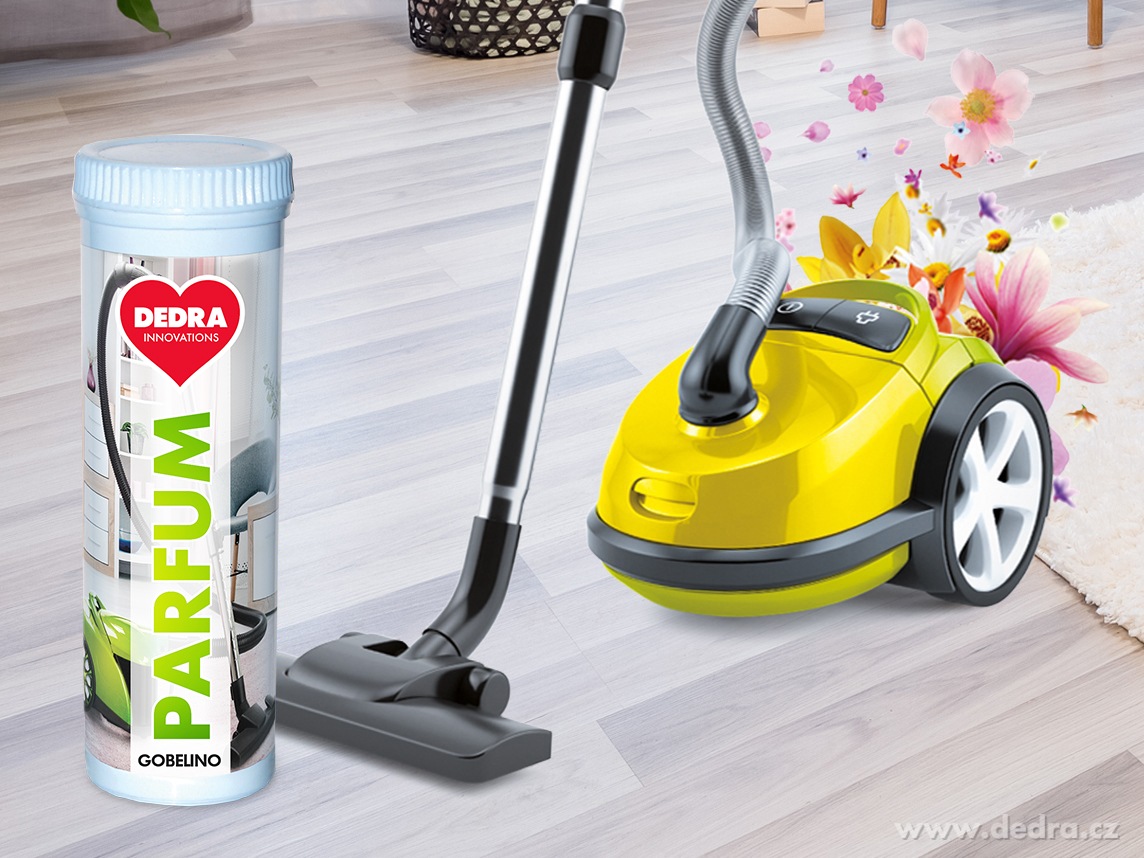 Parfém do vysavače, lemongrass, GOBELINO PARFUM granules – náhled 3 | Grand Móda