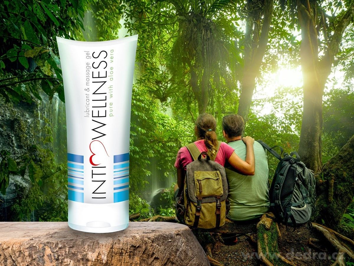 INTIMWELLNESS lubrikační a masážní gel s aloe vera – náhled 3 | Grand Móda