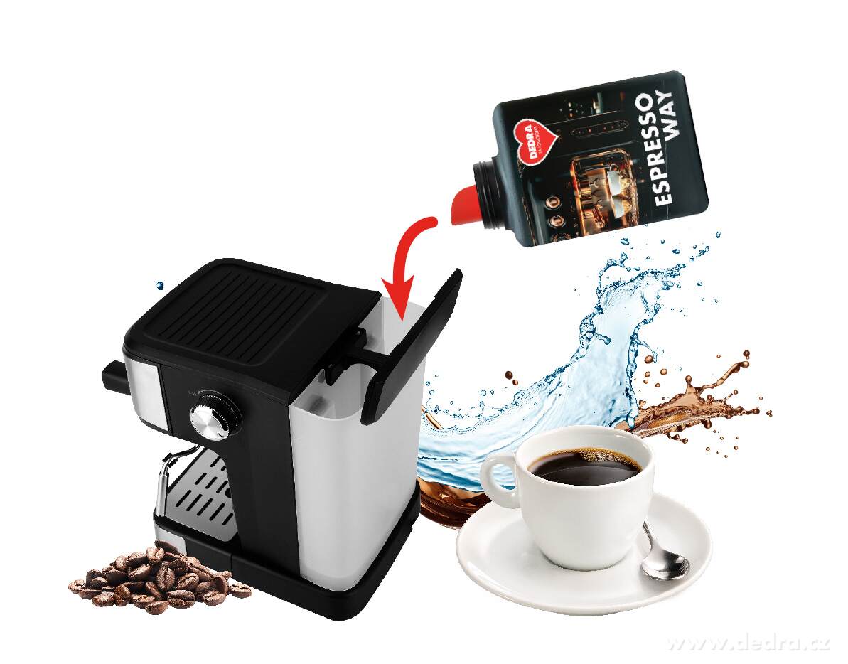 ESPRESSO WAY | Tekut├Ż odv├íp┼łova─Ź pro v┼íechny typy k├ívovar┼» | 500 ml - obr├ízek 3 | Konvice a k├ívovary | Grand M├│da