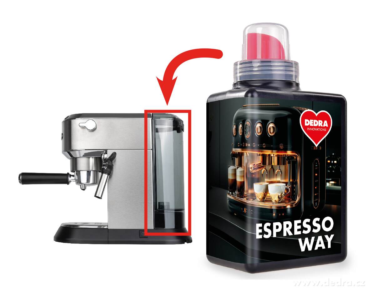 ESPRESSO WAY | Tekut├Ż odv├íp┼łova─Ź pro v┼íechny typy k├ívovar┼» | 500 ml - obr├ízek 4 | Konvice a k├ívovary | Grand M├│da