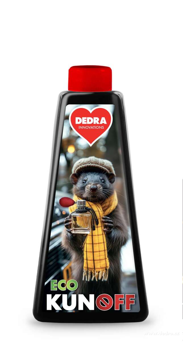 KUNOFF, Přírodní odpuzovač kun s geraniolem, účinná ochrana motoru & půdy, 500 ml – náhled 2 | Grand Móda