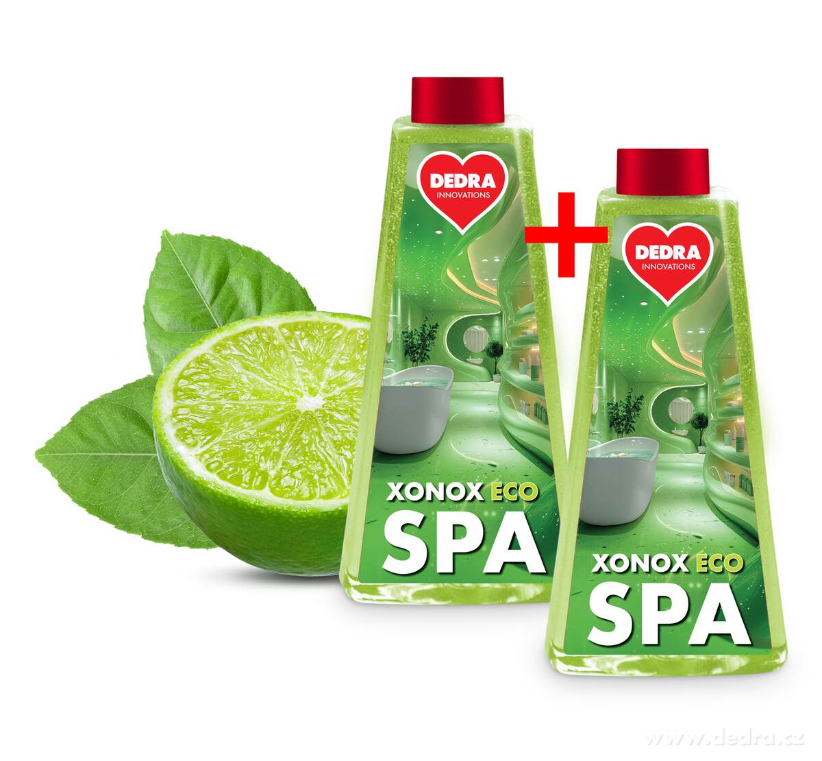 2× XONOX SPA, Extra silný pěnový čistič koupelny, vodoodpudivý efekt & ECO složení, 2 x 500 ml | îističe koupelen ­čŤü | Grand Móda