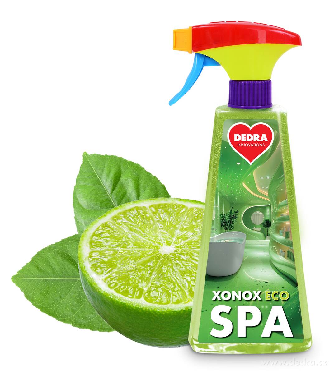 XONOX SPA, Extra silný pěnový čistič koupelny, vodoodpudivý efekt & ECO složení, 500 ml | îističe koupelen ­čŤü | Grand Móda