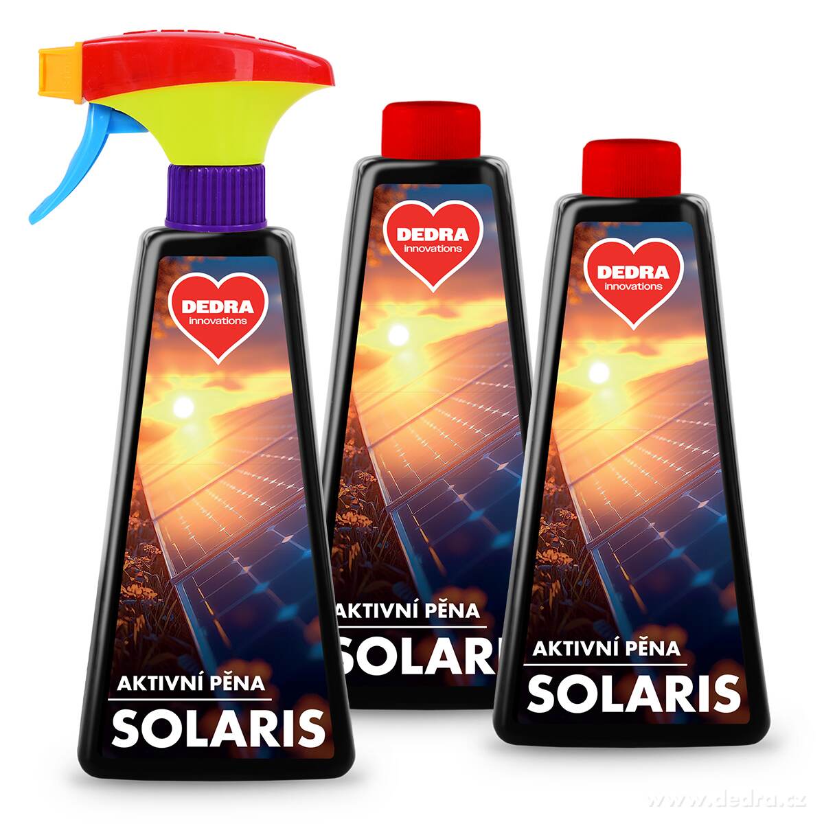 2+1 ZDARMA | SOLARIS┬« | Intenzivn├ş p─Ťnov├Ż ─Źisti─Ź sol├írn├şch panel┼» a fotovoltaick├Żch syst├ęm┼» - hlavn├ş obr├ízek | Elektronika a technika | Grand M├│da