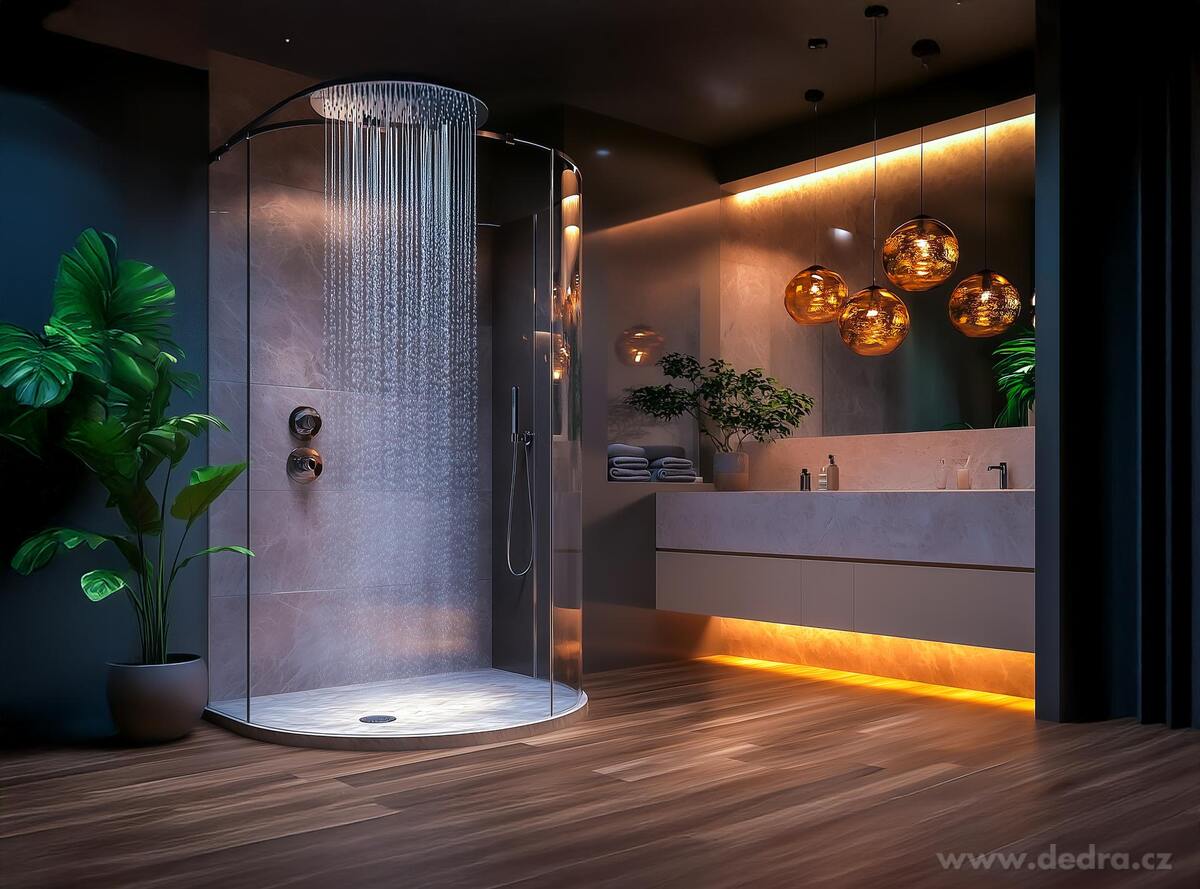 Impregnace sprchov├ęho koutu, skel & zrcadel proti vod─Ť & zaml┼żov├ín├ş | ECO AQUA IMPREGNO | 500 ml - obr├ízek 3 | Okna, skla a zrcadla | Grand M├│da