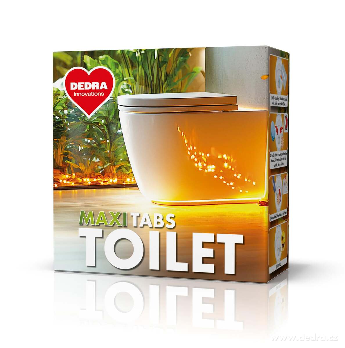 MAXI TABS TOILET | EKO samo─Źistic├ş tablety do WC, odtoku & odpadu | 2 ks - obr├ízek 5 | WC ─Źisti─Źe | Grand M├│da