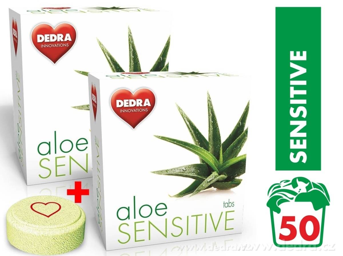 aloeSENSITIVE prací tablety pro citlivou pokožku | Citlivá pokožka ­čĺÜ | Grand Móda