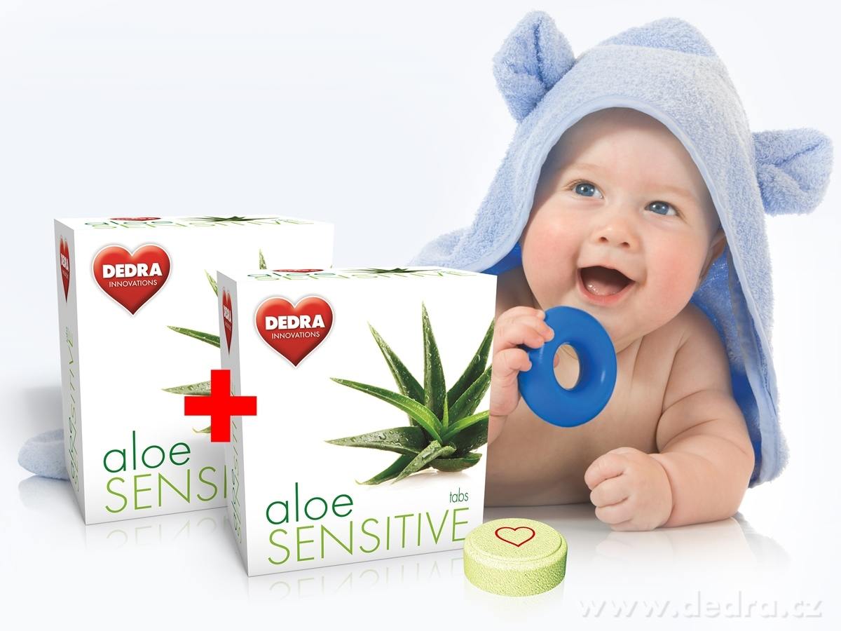 aloeSENSITIVE prací tablety pro citlivou pokožku – náhled 2 | Grand Móda