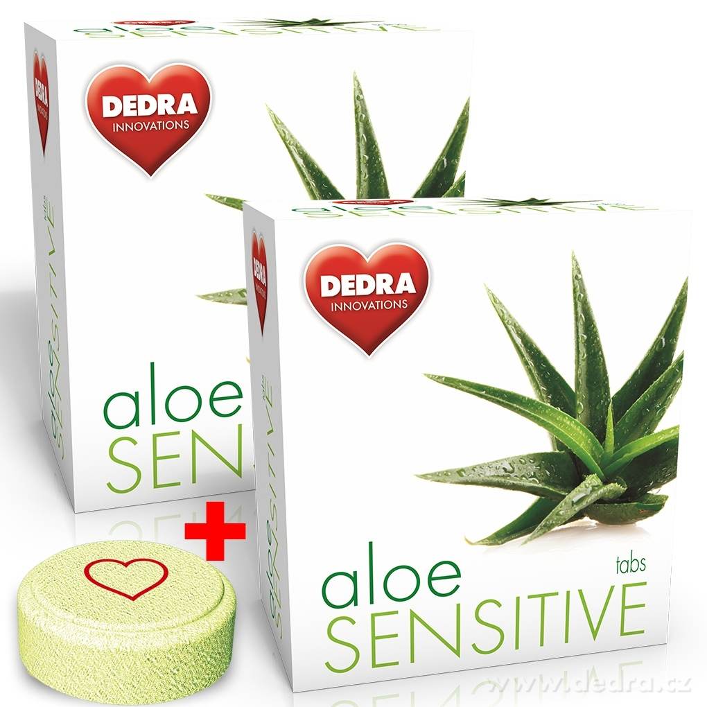 aloeSENSITIVE prací tablety pro citlivou pokožku – náhled 4 | Grand Móda