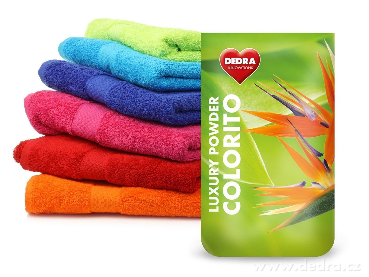 COLORITO prací prášek na barevné prádlo, koncetrovaný, v obalu GREENPACK – náhled 2 | Grand Móda