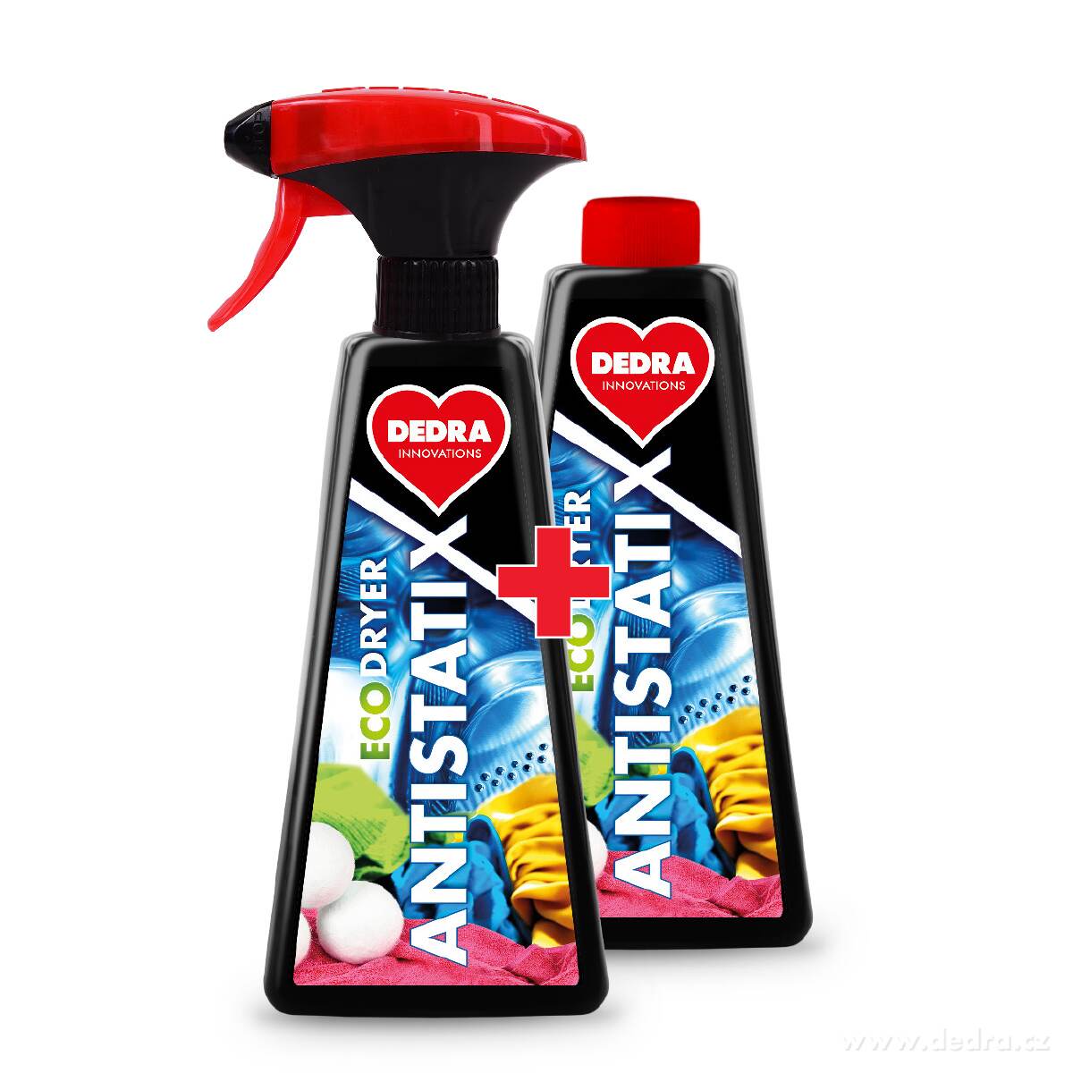 2├Ś ANTISTATIX | Antistatick├Ż sprej do su┼íi─Źky | n├íhrada ubrousk┼» | 2 ├Ś 500ÔÇ»ml - hlavn├ş obr├ízek | Su┼íen├ş a ┼żehlen├ş | Grand M├│da