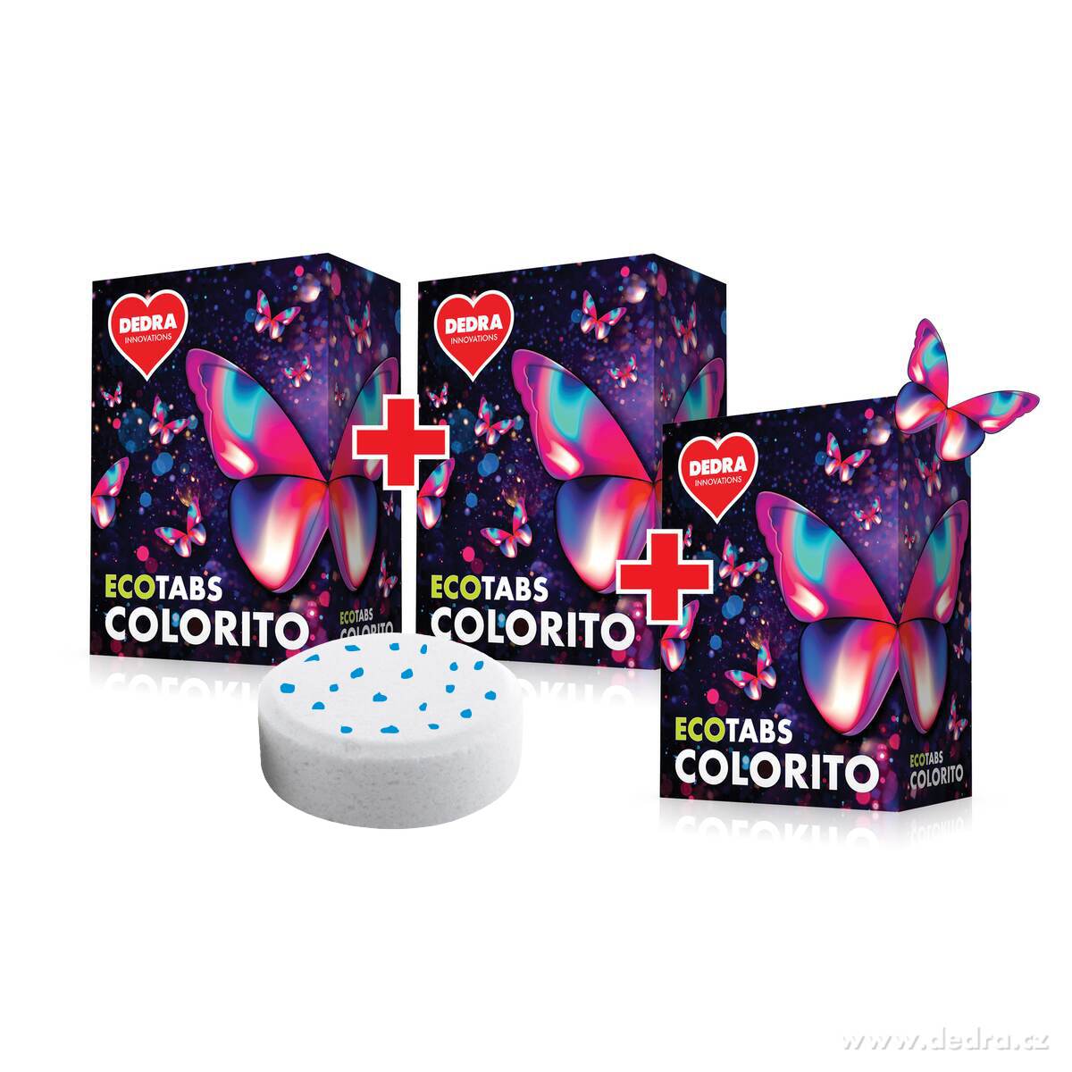 3├Ś COLORITO | Tablety na barevn├ę pr├ídlo | ┼íetrn├ę k barv├ím & enzymy | ECOTABS | 78 pran├ş - hlavn├ş obr├ízek | V├Żhodn├ę sady drogerie ­čĺŁ | Grand M├│da