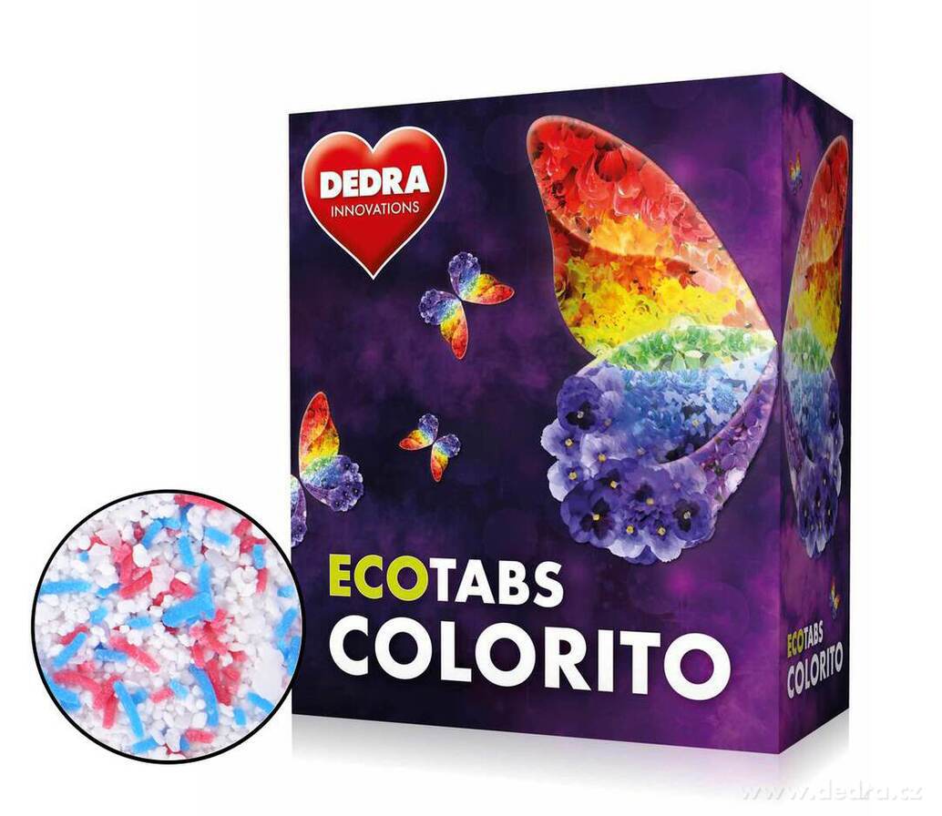 EKO TABLETY na barevné prádlo ECOTABS COLORITO | Barevné a černé prádlo | Grand Móda