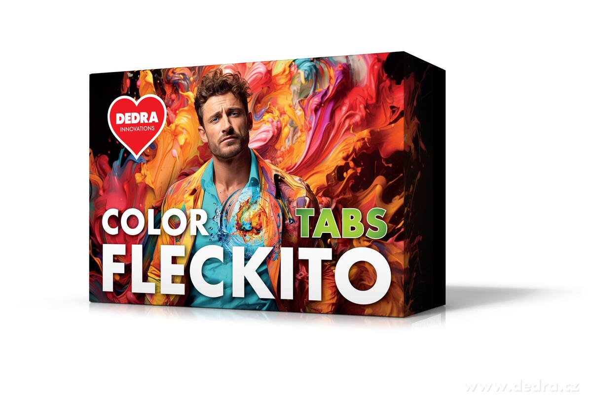 FLECKITO | Inteligentn├ş tablety na skvrny pro barevn├ę pr├ídlo | ochrana barev & enzymy | 12ÔÇ»pran├ş - obr├ízek 2 | Barevn├ę a ─Źern├ę pr├ídlo | Grand M├│da