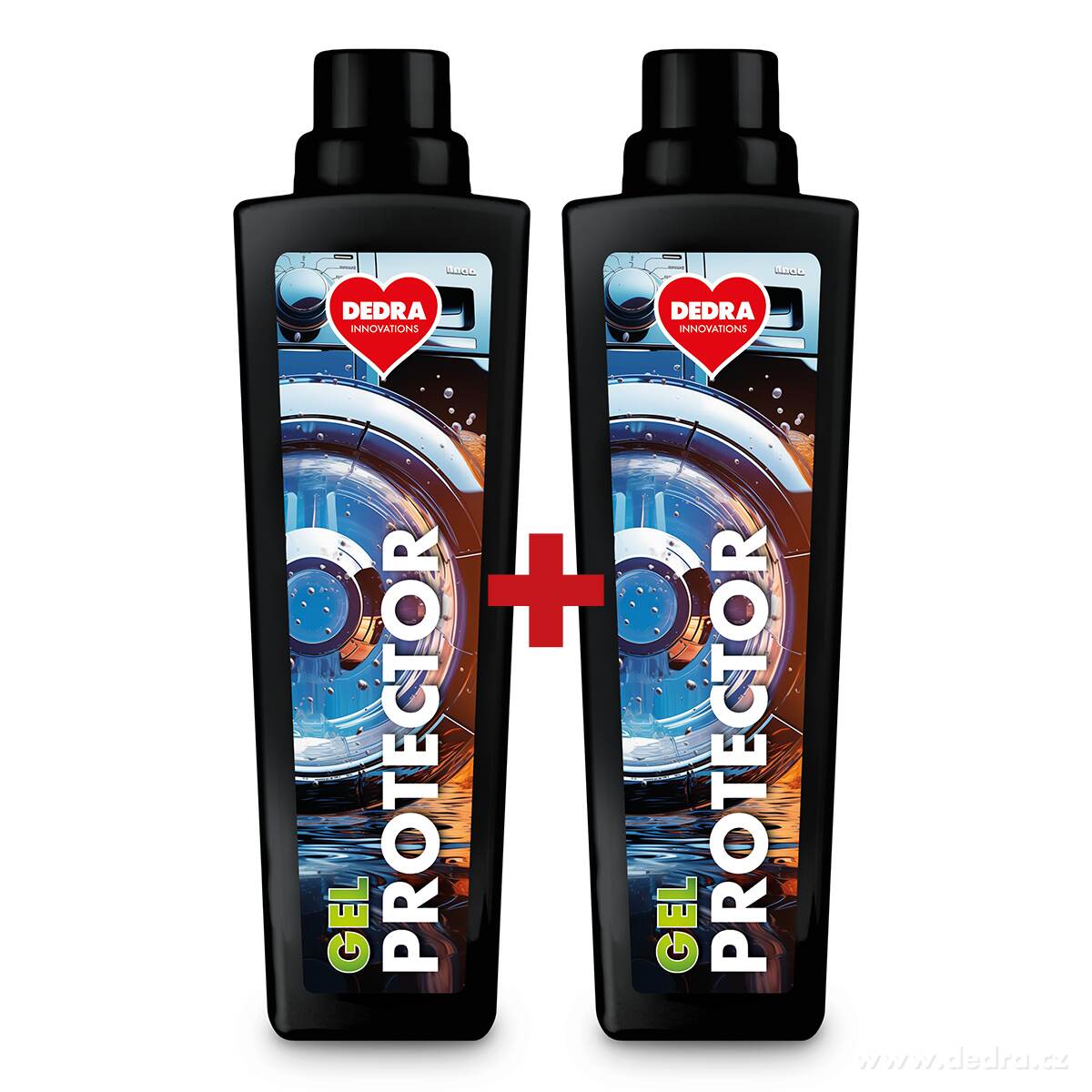2× PROTECTOR GEL, změkčovač vody pro ochranu pračky proti vodnímu kameni