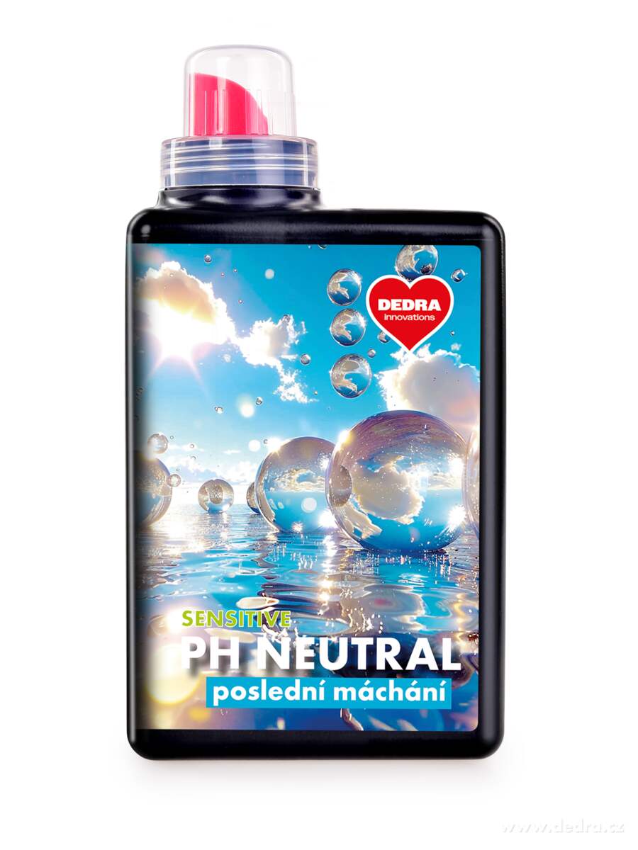 PH NEUTRAL, Neutralizátor zbytků praní, citlivá pokožka & bez parfému, SENSITIVE, 1000 ml