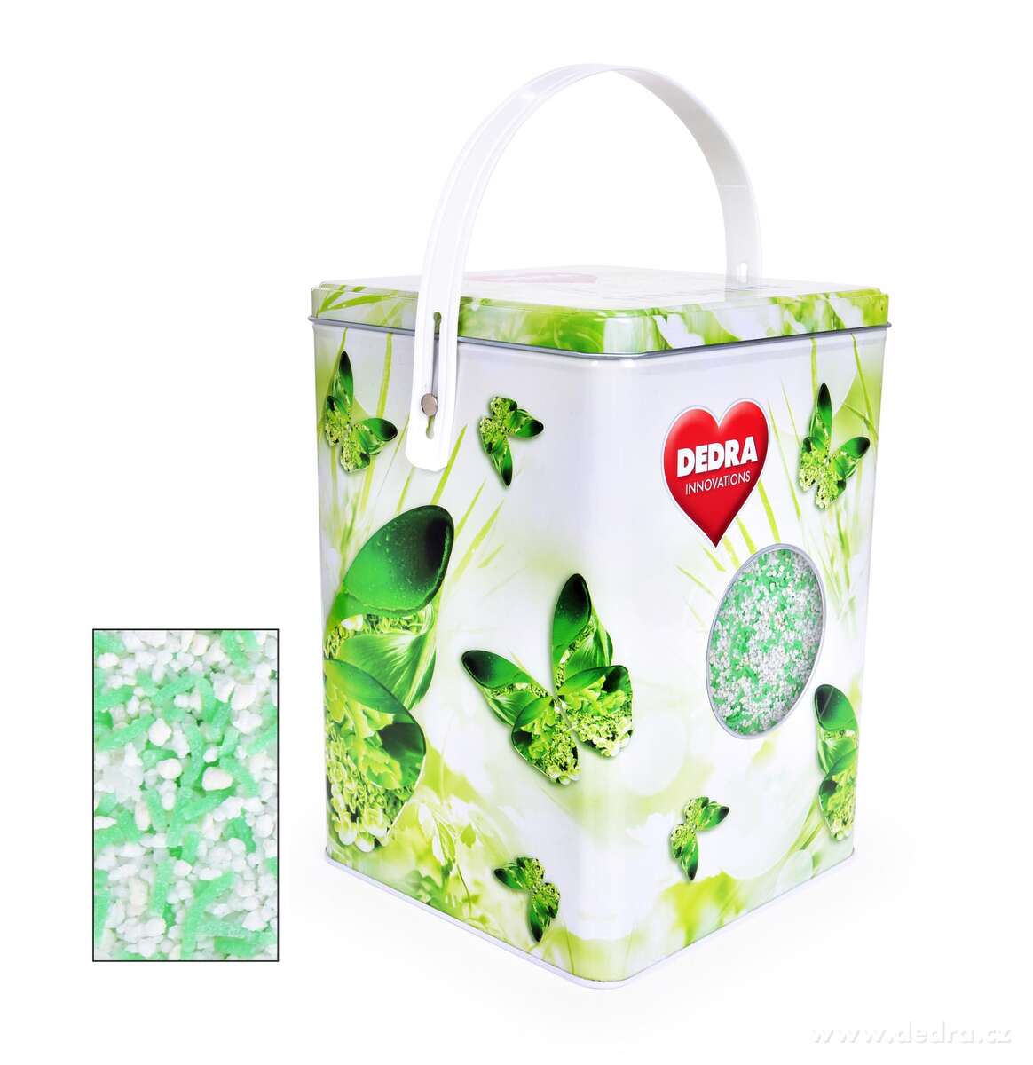 SENSITIVE, Prací prášek pro citlivou pokožku & miminka + kovová dóza zdarma, 90 praní