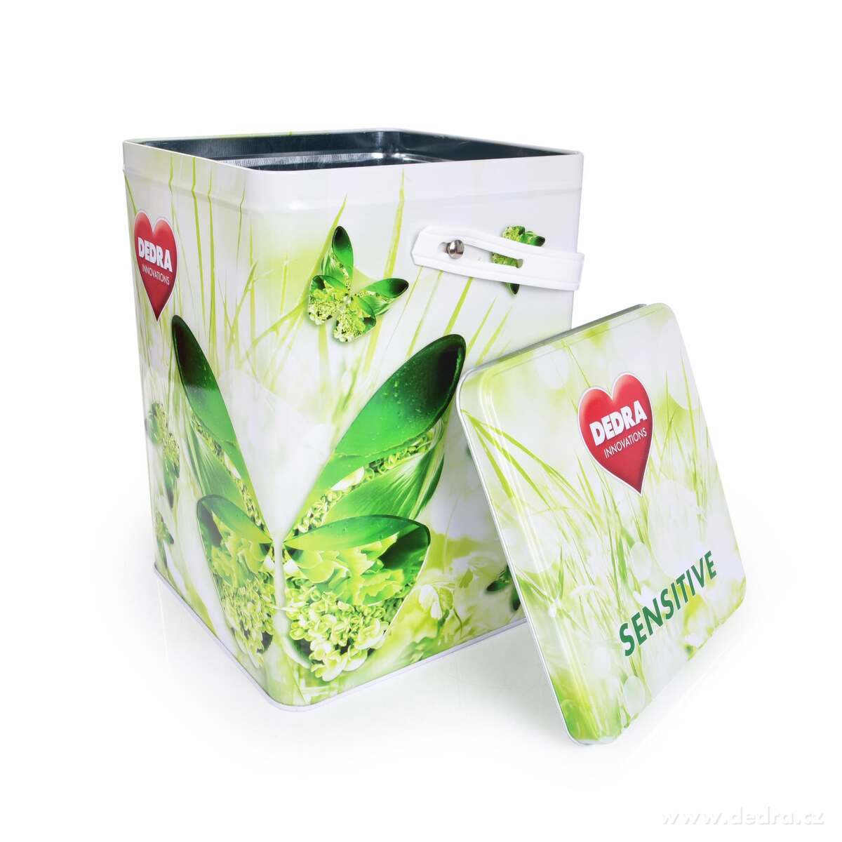 SENSITIVE, Prací prášek pro citlivou pokožku & miminka + kovová dóza zdarma, 90 praní – náhled 5 | Grand Móda