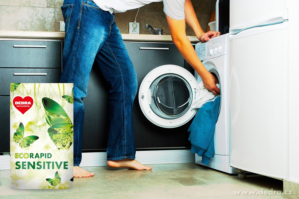 SENSITIVE, Prací prášek pro citlivou pokožku & miminka, ECORAPID, 60 praní – náhled 4 | Grand Móda