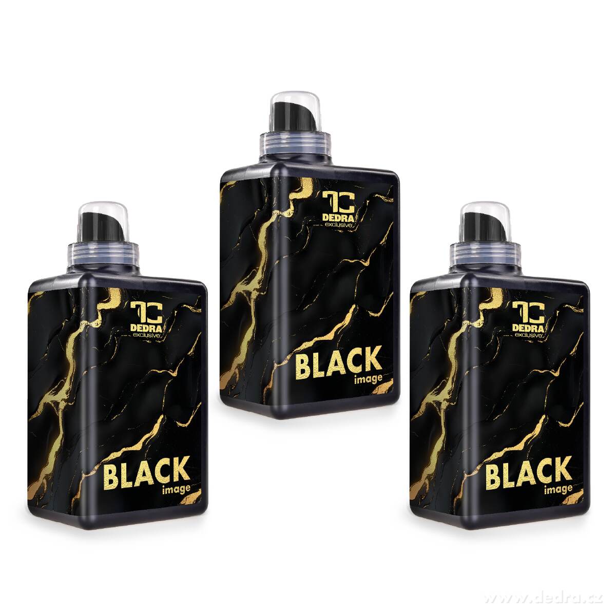 3× BLACKIMAGE, Speciální prací gel pro černé & tmavé prádlo, ochrana & oživení barev, 120 praní