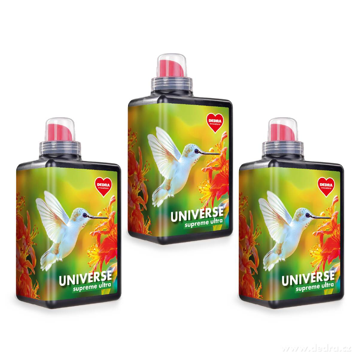 3× UNIVERSE, Univerzální prací gel na bílé & barevné prádlo, SUPREME ULTRA, 84 praní