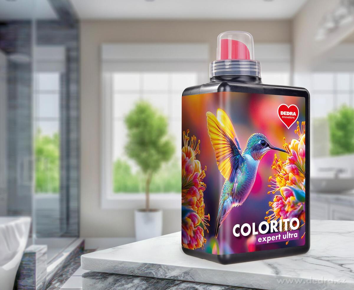 COLORITO | Prac├ş gel na barevn├ę pr├ídlo s ochranou barev | EXPERT ULTRA | 28 pran├ş - obr├ízek 5 | Barevn├ę a ─Źern├ę pr├ídlo | Grand M├│da